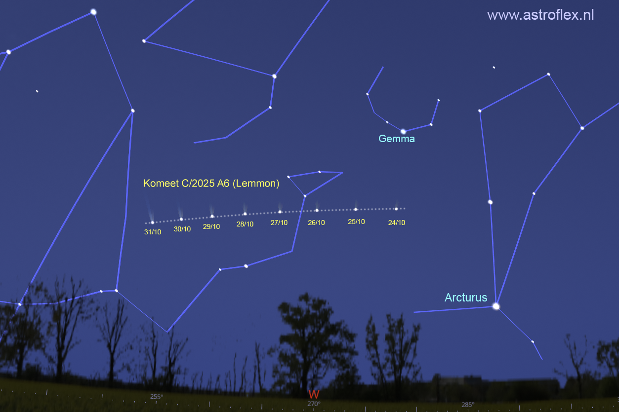 Komeet C/2025 A6 Lemmon